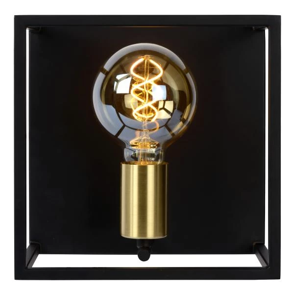 Lucide RUBEN - Wandlamp - 1xE27 - Zwart - detail 1